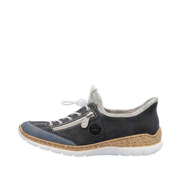Rieker N42F2-14 (Blue) - Women's