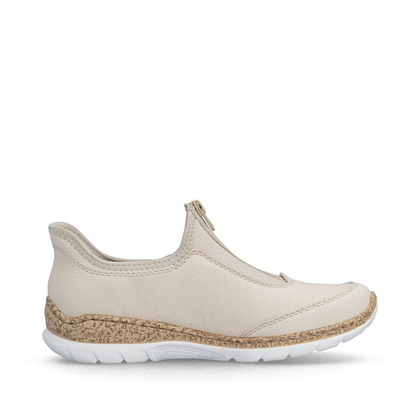 Rieker N42F7-60 (Beige) - Women's