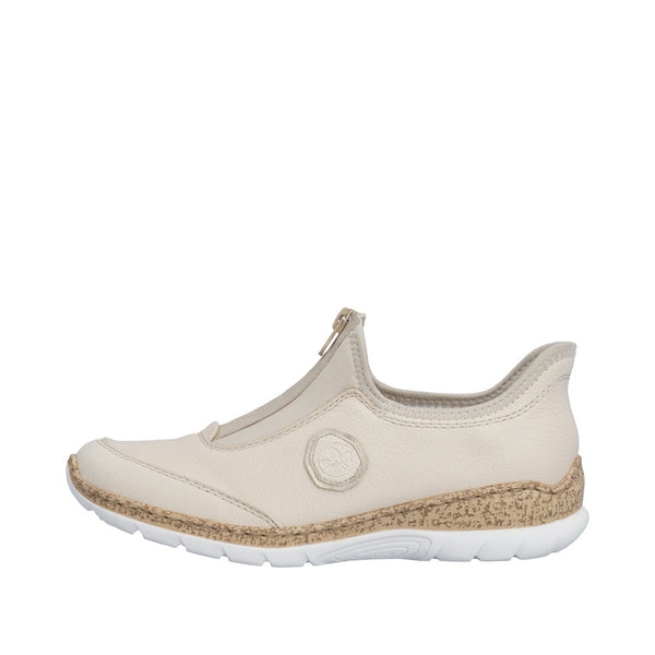 Rieker N42F7-60 (Beige) - Women's