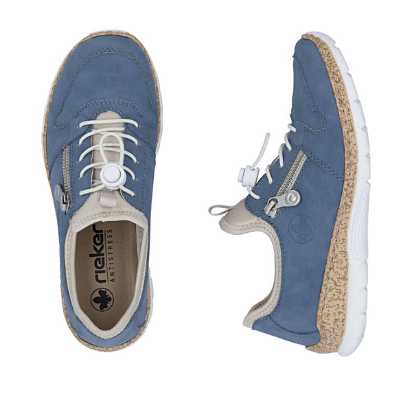 Rieker N42G0-14 (Blue) - Women's