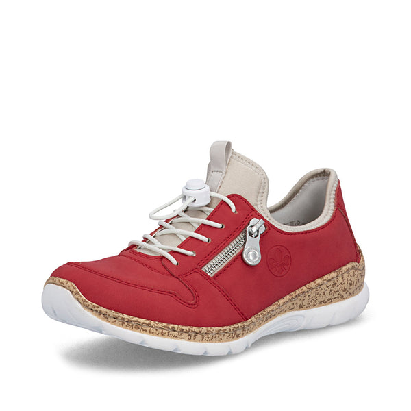 Rieker N42G0-33 (Red) - Women's