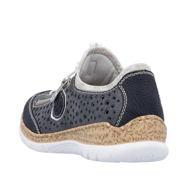 Rieker N42P6-14 (Blue) - Women's