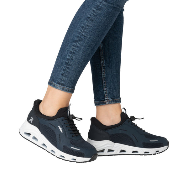 Rieker N5257-14 (Navy) - Women's