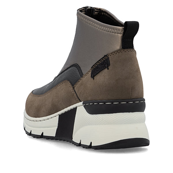 Rieker N6352-25 (Brown) - Women's
