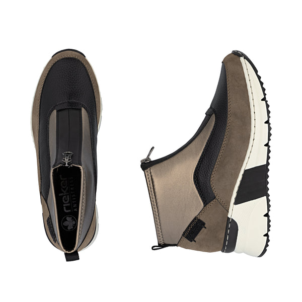 Rieker N6352-25 (Brown) - Women's