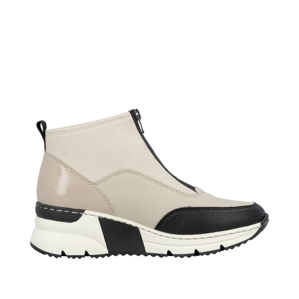 Rieker N6352-60 (Beige) - Women's