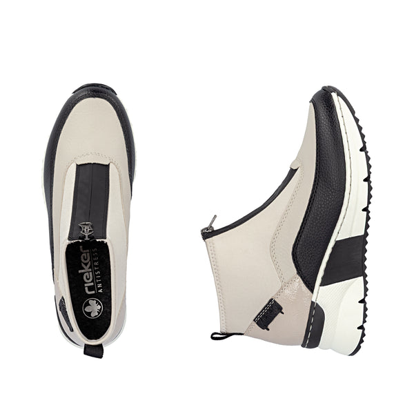 Rieker N6352-60 (Beige) - Women's