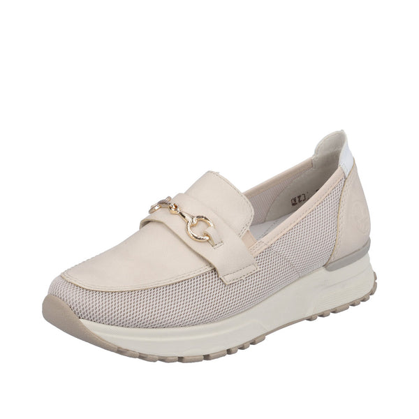 Rieker N7455-60 (Ivory) - Women's