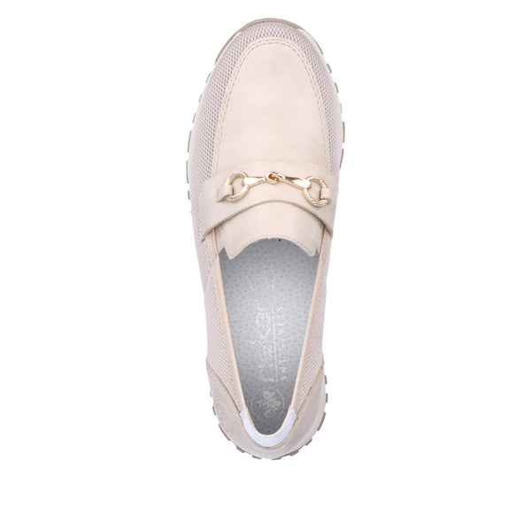 Rieker N7455-60 (Ivory) - Women's