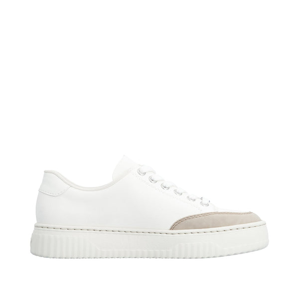 Rieker N9912-80 (White) - Women's