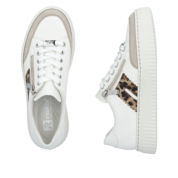 Rieker N9912-80 (White) - Women's