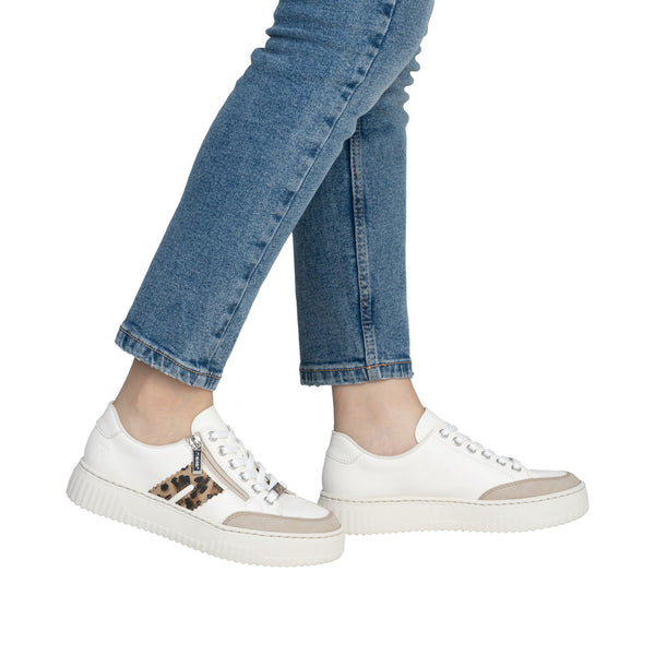 Rieker N9912-80 (White) - Women's