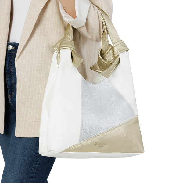 Remonte Handbag Q0720-82 (White/Gold) - Women's