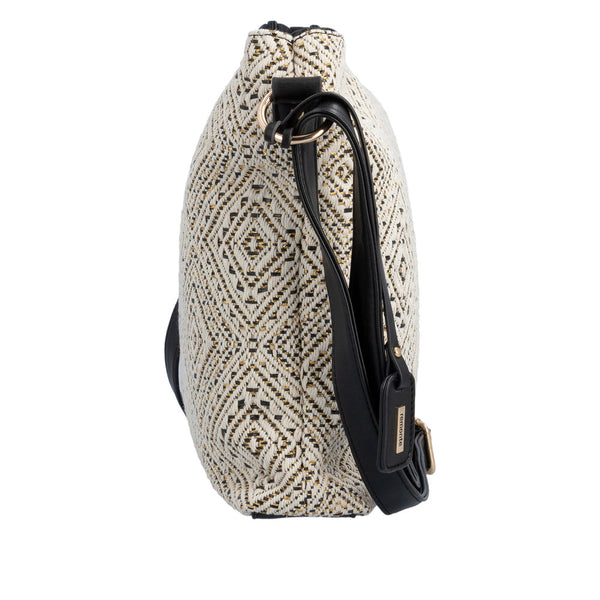 Remonte Handbag Q0731-81 (White/Black) - Women's