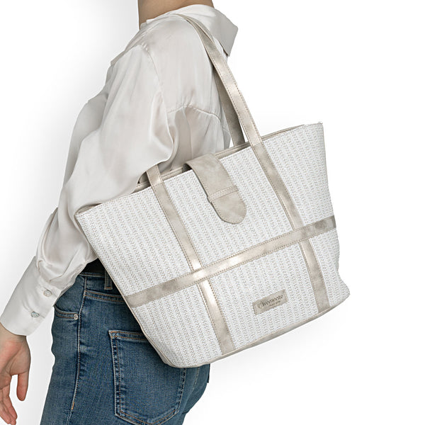 Remonte Handbag Q0764-80 (White) - Women's