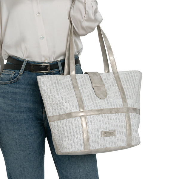 Remonte Handbag Q0764-80 (White) - Women's
