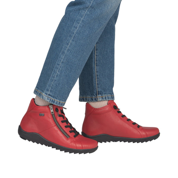 Remonte R1455-33 (Red)- Women's
