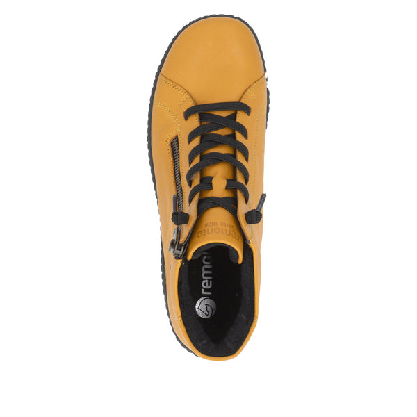 Remonte R1455-68 (Yellow)- Women's