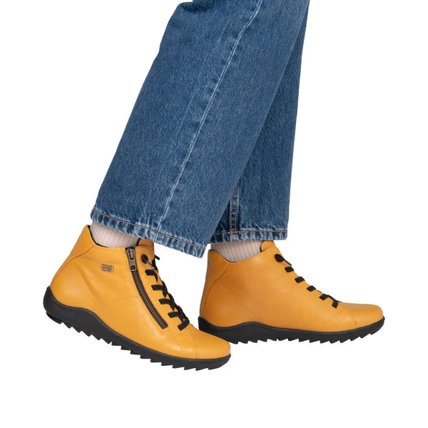 Remonte R1455-68 (Yellow)- Women's