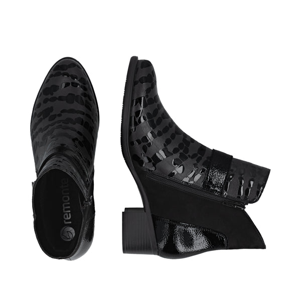 Remonte R5188-02 (Black) - Women's