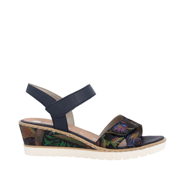 Remonte R6252-15 (Black multi) - Women's