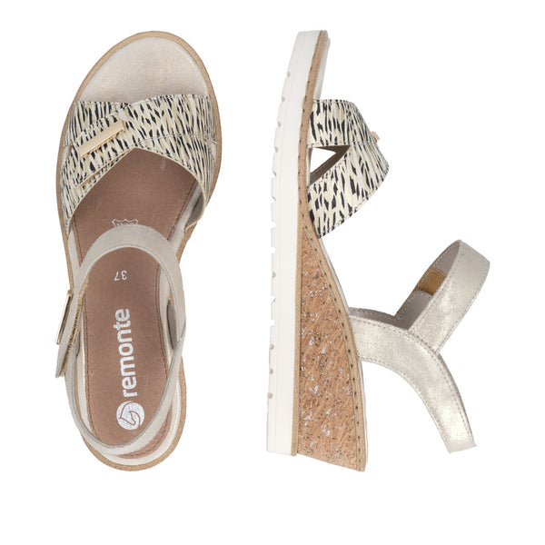 Remonte R6266-90 (Gold) - Women's