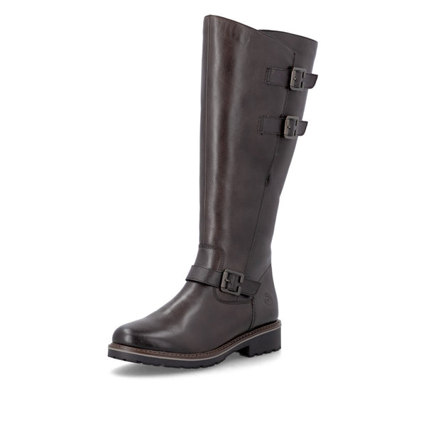 Remonte R6590-25 (Dark Brown) - Women's