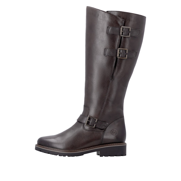 Remonte R6590-25 (Dark Brown) - Women's