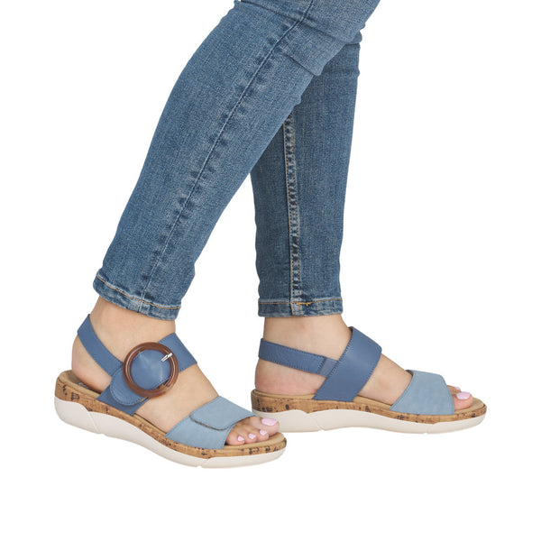 Remonte R6853-15 (Blue) - Women's
