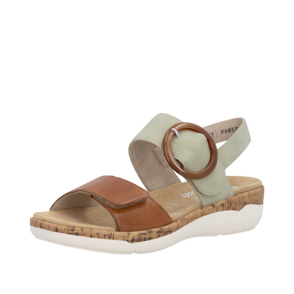 Remonte R6853-24 (Brown/Green) - Women's