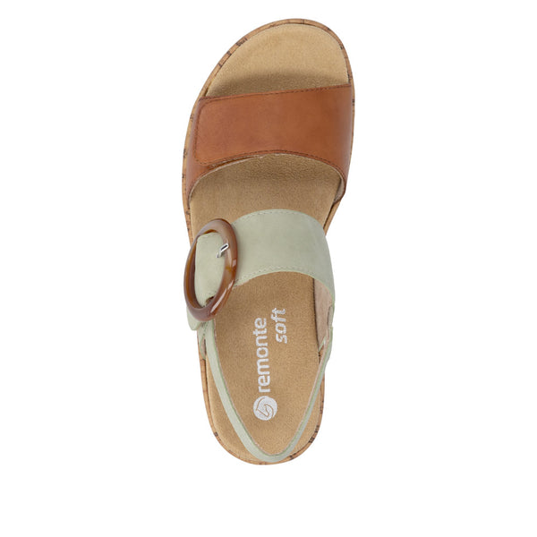 Remonte R6853-24 (Brown/Green) - Women's