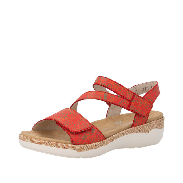 Remonte R6860-33 (Red) - Women's