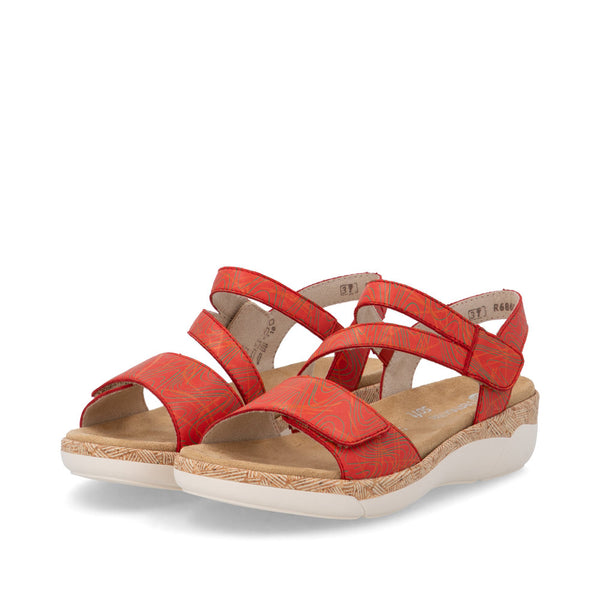 Remonte R6860-33 (Red) - Women's