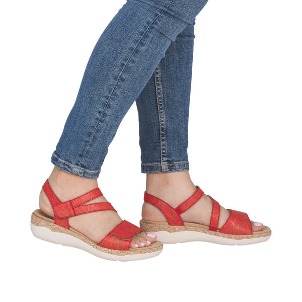 Remonte R6860-33 (Red) - Women's
