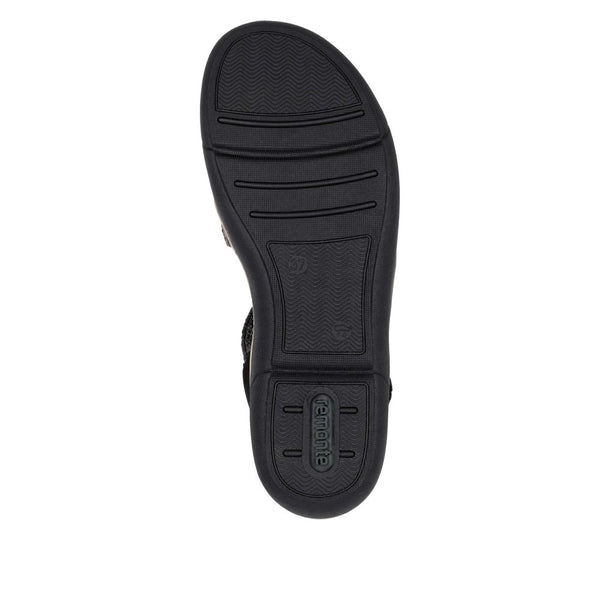 Remonte R6861-02 (Black) - Women's