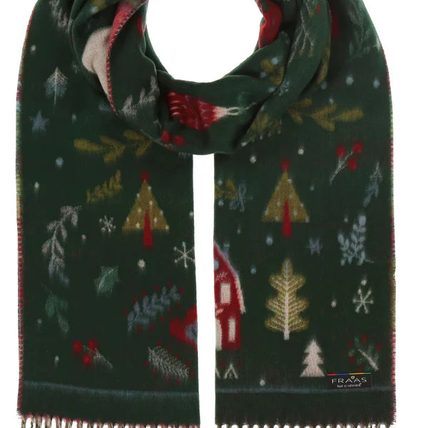 V. Fraas Scarf 625245 (Christmas)