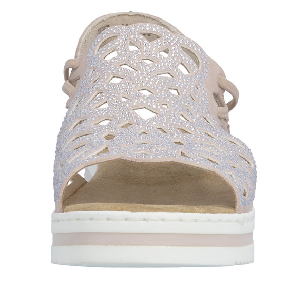 Rieker V0241-31 (Rose Gold) - Women's