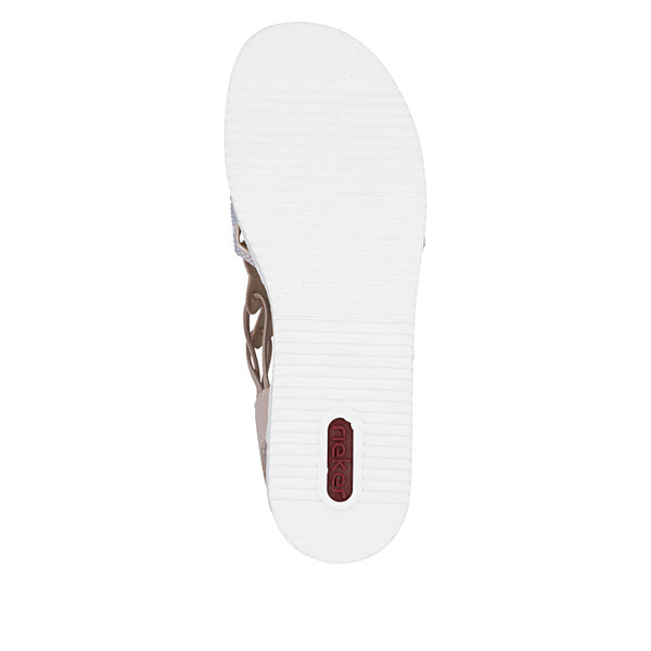 Rieker V0241-31 (Rose Gold) - Women's