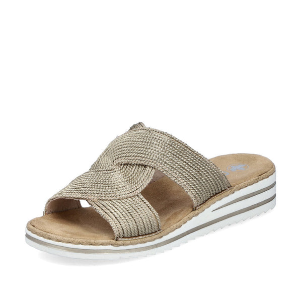 Rieker V06R4-90 (Gold) - Women's