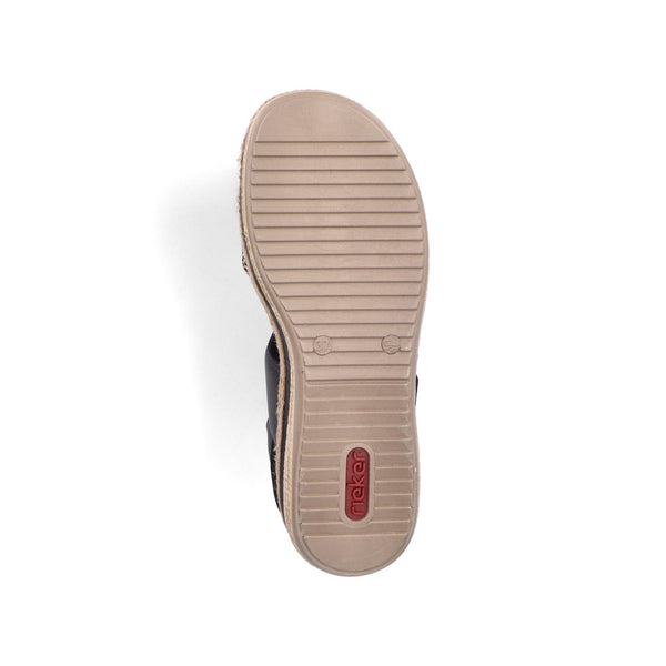 Rieker V0951-00 (Black) - Women's