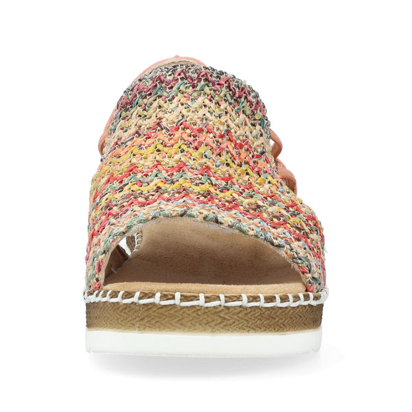 Rieker V1241-90 (Pink Multi) - Women's