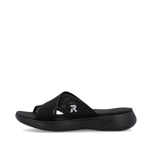 Rieker V2105-00 (Black) - Women's