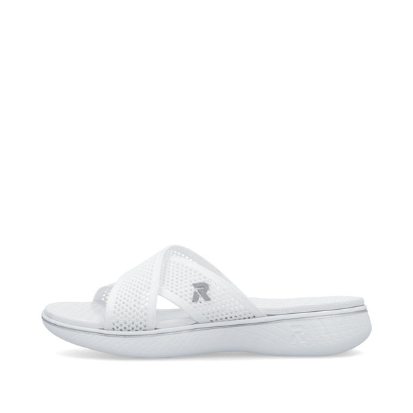 Rieker V2105-80 (White) - Women's