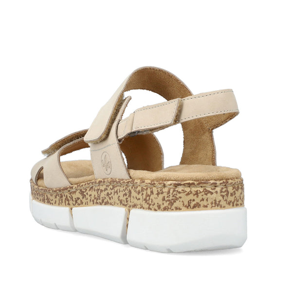 Rieker V2366-60 (Beige) - Women's