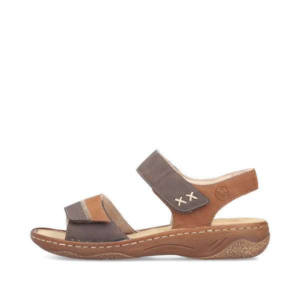 Rieker V2860-24 (Brown) - Women's