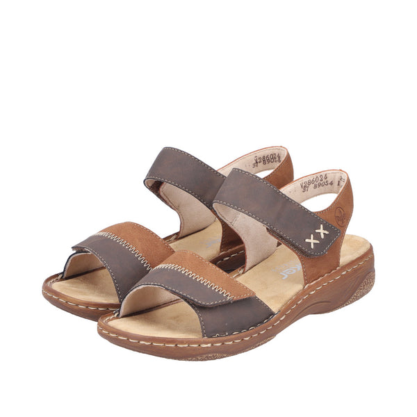 Rieker V2860-24 (Brown) - Women's