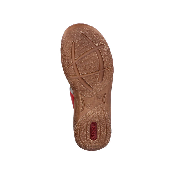 Rieker V2885-33 (Red) - Women's