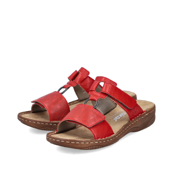 Rieker V2885-33 (Red) - Women's