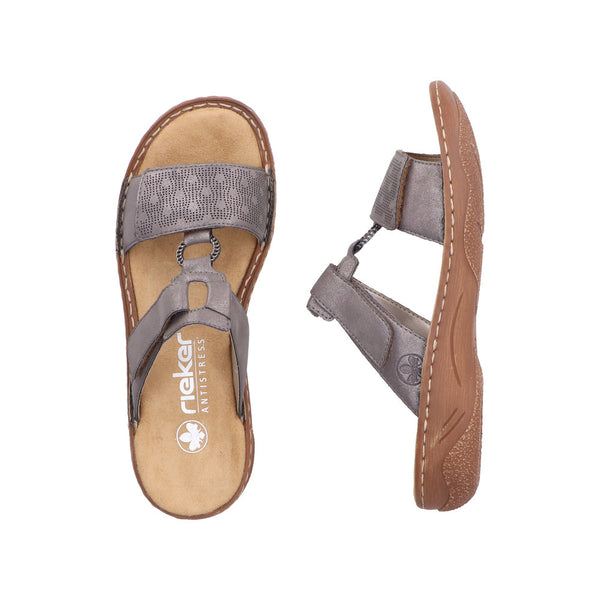 Rieker V2885-42 (Grey) - Women's