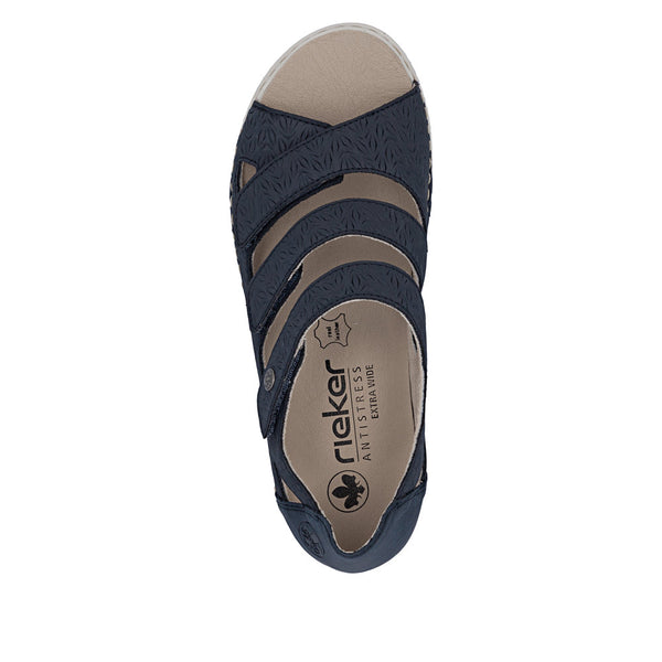 Rieker V7451-14 (Navy) - Women's